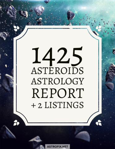 ASTROFIX 1425 Asteroids Astrology Report + 2 Listings_cover