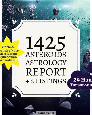1425 Asteroids Astrology Report + 2 Listings