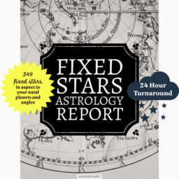 Fixed Stars Astrology Report