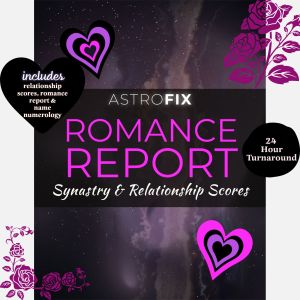 Romance Report – Synastry and Relationship Scores