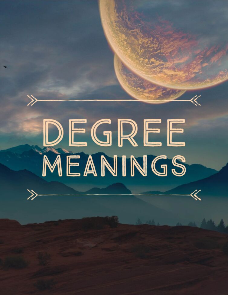 Degree Meanings Astrology Report