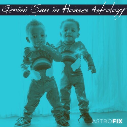 Gemini Sun in Houses Astrology AstroFix Zodiac
