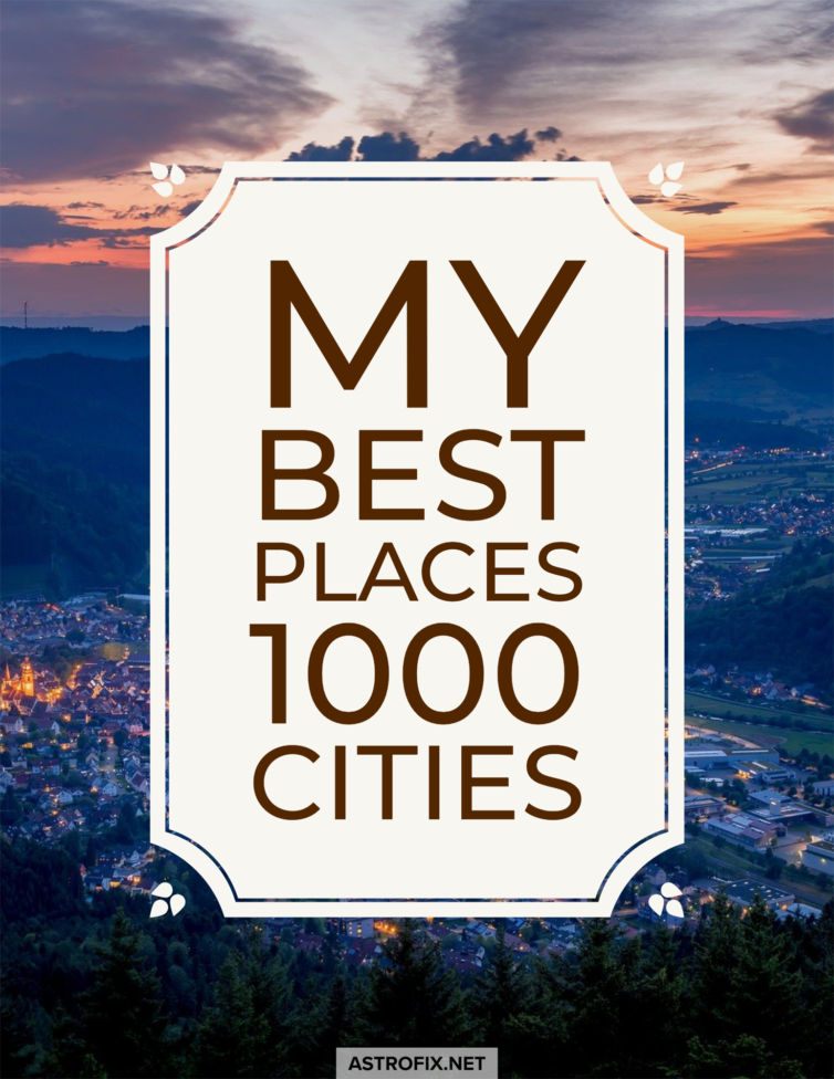 My Best Places Relocation Report – 1000 Cities