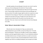 Solar Return Birthday Astrology Report