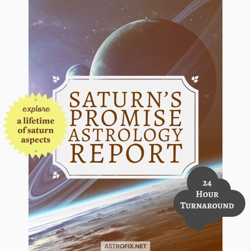 Saturn’s Promise Astrology Report