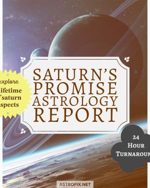 Saturn’s Promise Astrology Report