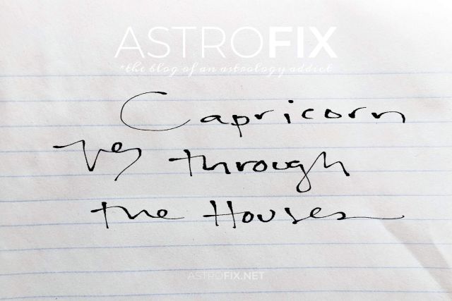 capricorn through the houses_astrofix.net