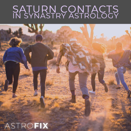 Saturn Contacts in Synastry Astrology