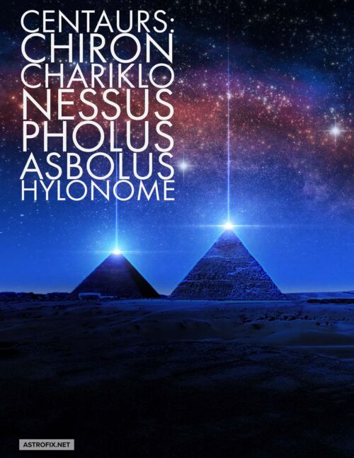 Centaur Astrology Report: Chiron, Chariklo, Nessus, Pholus, Asbolus, and Hylonome