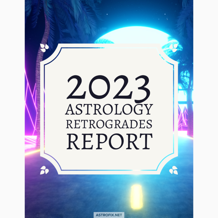 2023 Astrology Retrogrades Report-etsy
