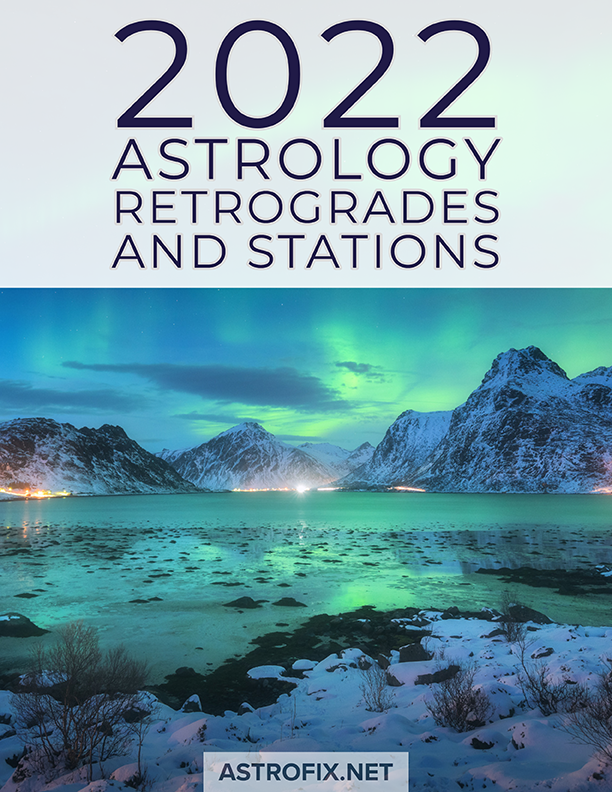 2022 Astrology Retrogrades & Stations