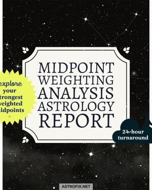 Midpoint Weighting Analysis Astrology Report