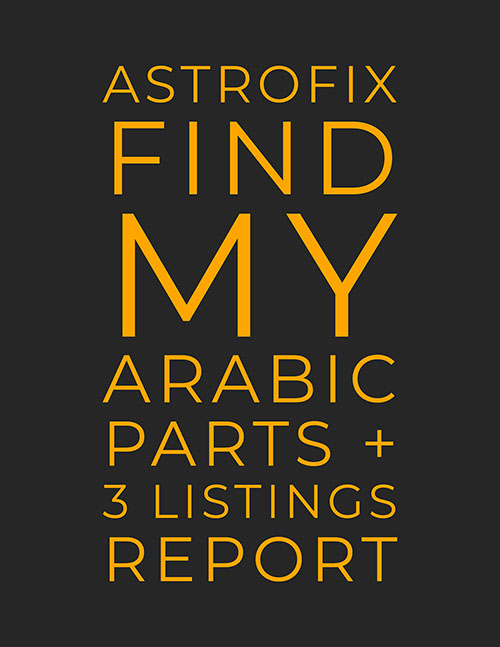 Find My Arabic Parts + 3 Listings