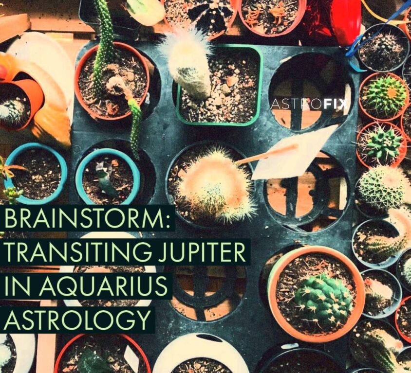 AstroFix Brainstorm Jupiter in Aquarius through the houses astrology