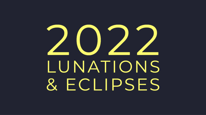 2022 Lunations & Eclipses