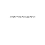 Vertex & Anti-Vertex Astrology Report plus Moon’s Nodes