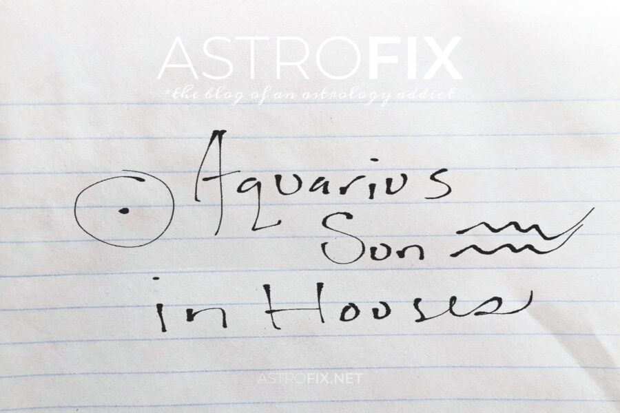 aquarius sun in houses astrology_astrofix.net