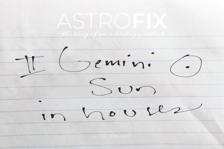 gemini sun in houses astrology_astrofix.net