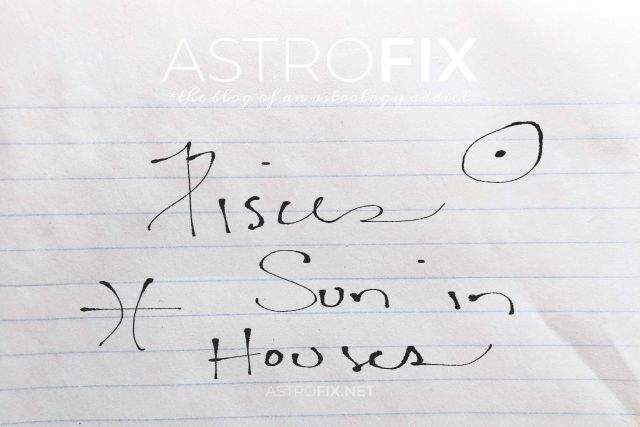 pisces sun in houses astrology_astrofix.net