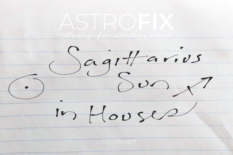 sagittarius sun in houses astrology_astrofix.net