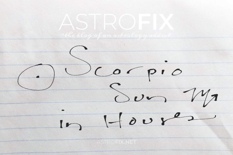 scorpio sun in houses astrology_astrofix.net
