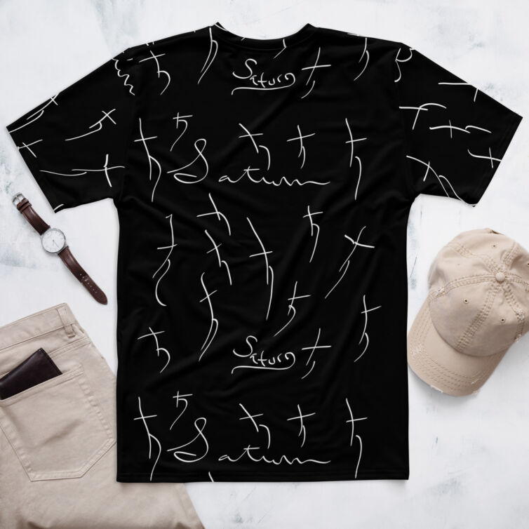 Classic Saturn Men’s Astrology T-shirt