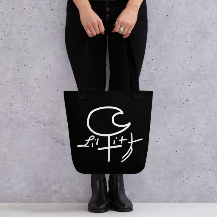 Black Moon Lilith Astrology Tote bag
