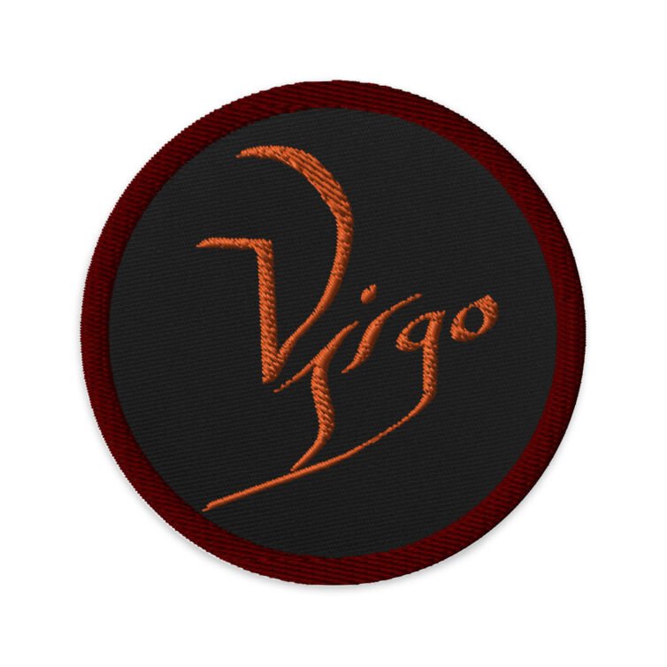 Virgo Zodiac Astrology Embroidered patches #2