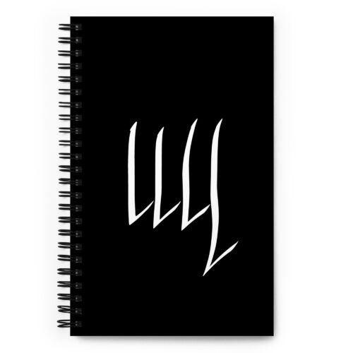 Asteroid Lilith Astrology Spiral notebook