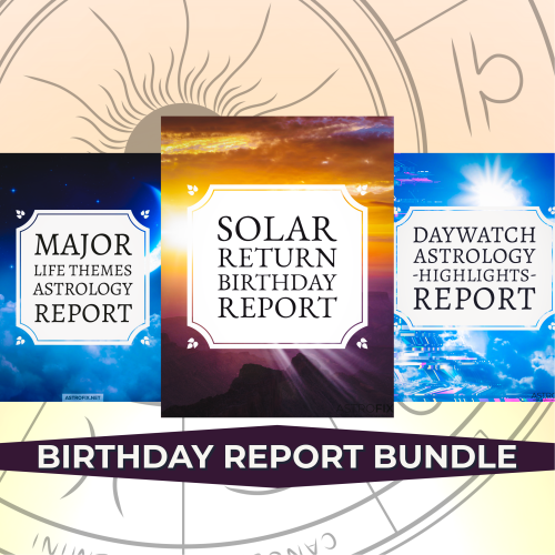 Solar Return Birthday Report Bundle