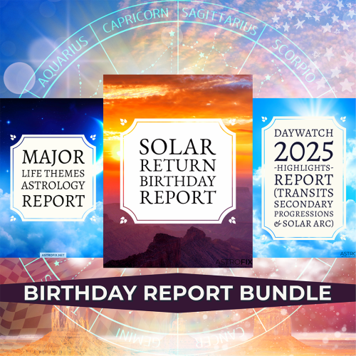 Solar Return Birthday Report Bundle