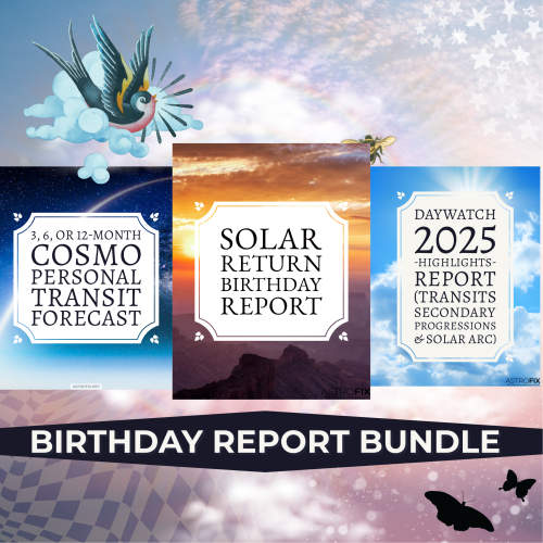 Solar Return Birthday Astrology Report Bundle