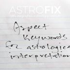 aspects keywords for astrological interpretation_astrofix.net