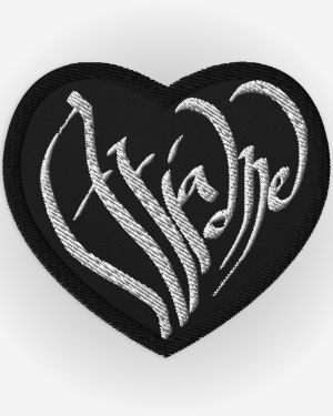 Ariadne Embroidered Heart Patch