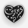 Ceres Embroidered Heart Patch