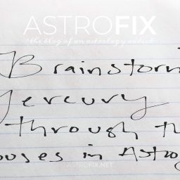 Brainstorm Mercury Through the Houses in Astrology_astrofix.net