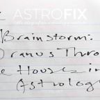 Brainstorm: Uranus Through the Houses in Astrology