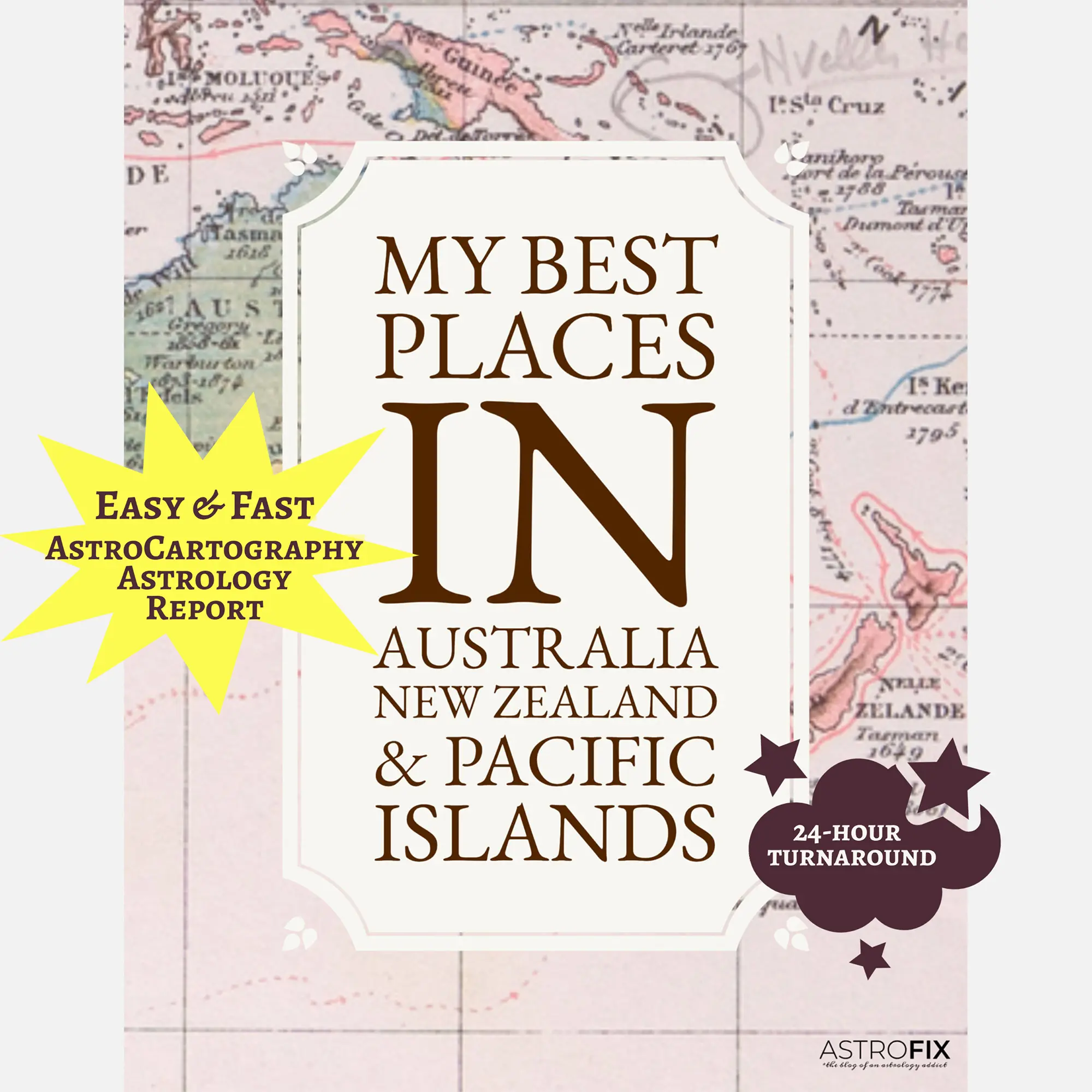 Australia–New Zealand Astrocartography — 200 Best Places