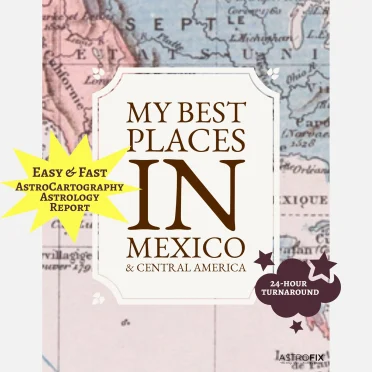 Mexico Astrocartography List — 200 Best Places