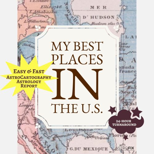 My Best Places in the United States AstroCartography Report