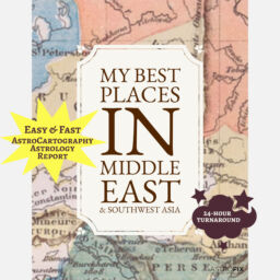 My Best Places in the Middle East AstroCartography Report