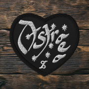 Astraea Embroidered Heart Patches