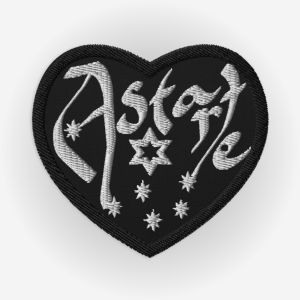Astarte Embroidered Heart Patch