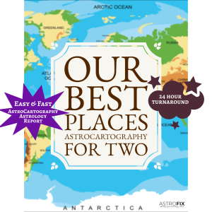 Our Best Places AstroCartography Report for Two