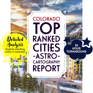 Colorado Top Ranked Cities AstroCartography Report