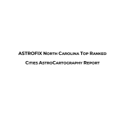 North Carolina Top Ranked Cities AstroCartography Report