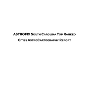 South Carolina Top Ranked Cities AstroCartography Report