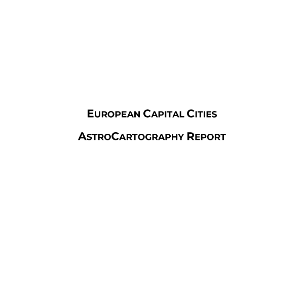 50 European Capitals AstroCartography Report