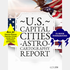 50 U.S. Capitals AstroCartography Report