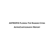 Florida Top Ranked Cities AstroCartography Report